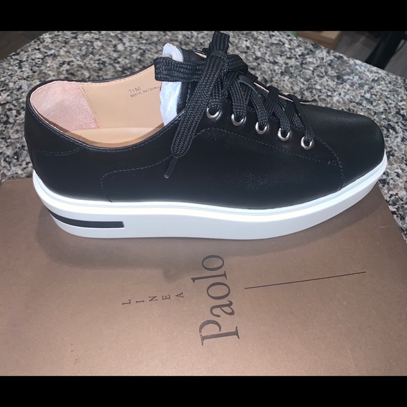 Linea Paolo Karri Platform Sneaker size 7 1/2 - Picture 1 of 4